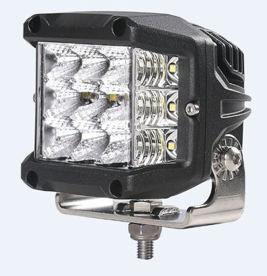 75W Auxiliary Osram Dual Side Shooter LED Pods For Trucks 9000lm