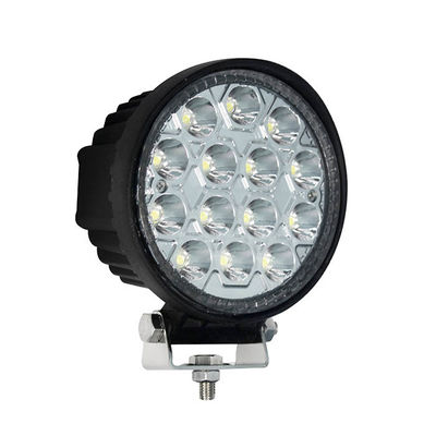 IP69K 42 W LED Round Work Light Spot Beam 30000hrs Life Span