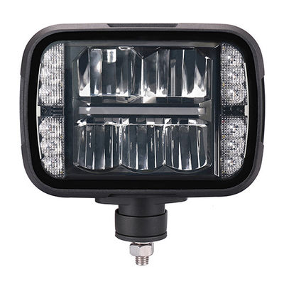 quality  Black SAE 5 X 7 LED Snow Plow Headlights 30W 6000K High Low Beam factory