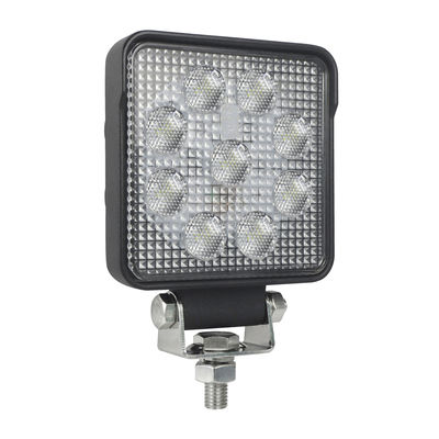 3850lm 13.5 W Square Flood LED Pods IP69K Waterproof For Golf Cart