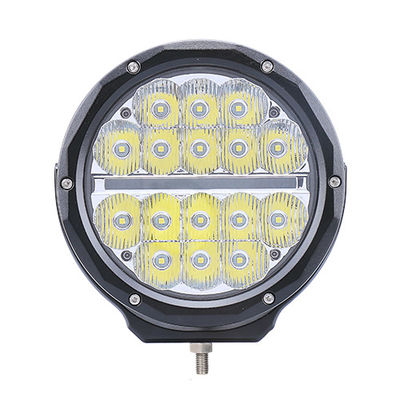 HANMA 16PCS 18cm Round LED Offroad Lights Amber 9600lm For SUV ATV UTV