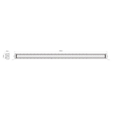 Double Row Led Light Bar OSRAM LED Chip Truck Light Bar Offroad Lighting System