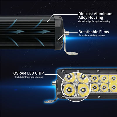 Double Row Led Light Bar OSRAM LED Chip Truck Light Bar Offroad Lighting System