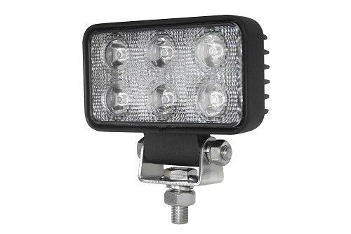 60deg SUV Truck Led Work Flood Lights Antishock Black Housing