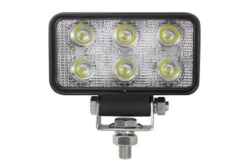 60deg SUV Truck Led Work Flood Lights Antishock Black Housing