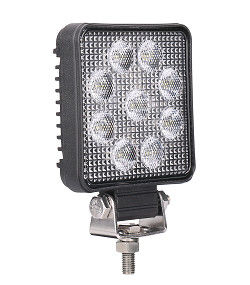 Offroad 9W Pure White Square LED Work Flood Lights 12V Waterproof