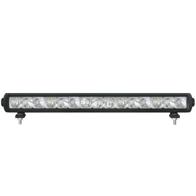 UTV Spot Beam Slim Single Row LED Light Bar 20 Inch 45W IP69K With Brackets