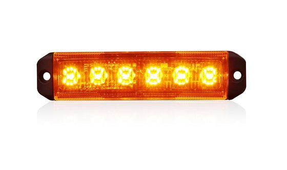 6PCS*1W Osram Chip LED Flashing Warning Lights R65 Off Road LED Flood Lights