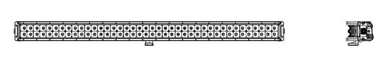 41.5 Inch 240W Curved Row Double LED Light Bar CREE LED Car Light Bar Offroad