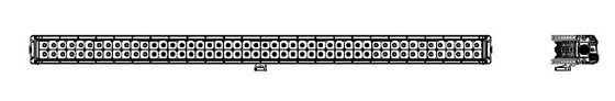 50 Inch Led Light Bar Curved Dual Row Led Light Bar Off Road  Driving Light Auto Part