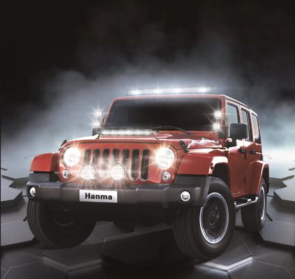Dual Row Led Light Bar Combo 44W Double Row Led Driving Light Bar For SUV ATV UTV