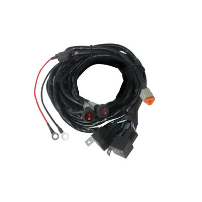 Relay Off Road Light Automotive Wire Harness 3 PDT DC 24V 30V