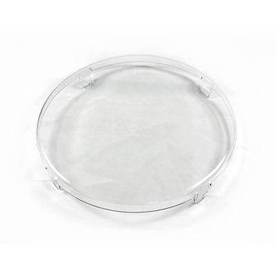 Automotive 9 Inch Plastic LED Pod Light Covers Transparent