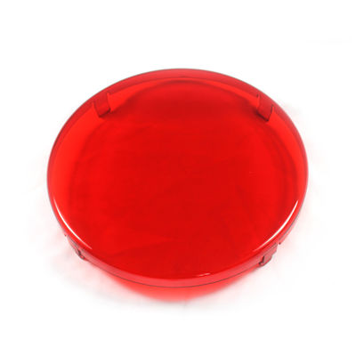 Automotive 9 Inch Plastic LED Pod Light Covers Transparent