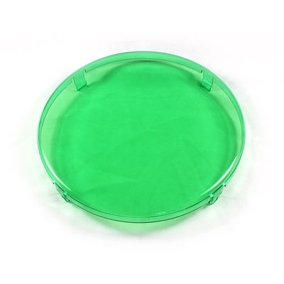 Automotive 9 Inch Plastic LED Pod Light Covers Transparent