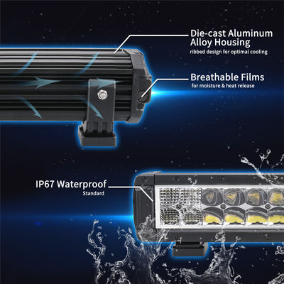13.5 Inch Osram Double Row LED Light Bar 84w R112 For Auto Lamps