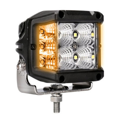 26W 4 Inch Flood Amber Side Shooter Led Pods Work Light