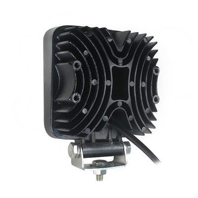 4PCS Square LED Flood Work Lights IP67 2160lm Black Housing