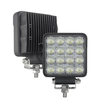 24 W High Lumen LED Work Flood Lights Kit IP69K Aluminum Housing